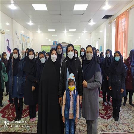 حضور  کتابدران در مدرسه فرزانگان