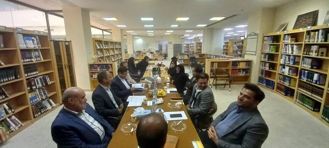 جلسه انجمن کتابخانه های عمومی شهرستان بم