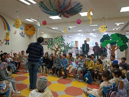 قصه گویی برای کودکان توسط حمزه خوشبخت